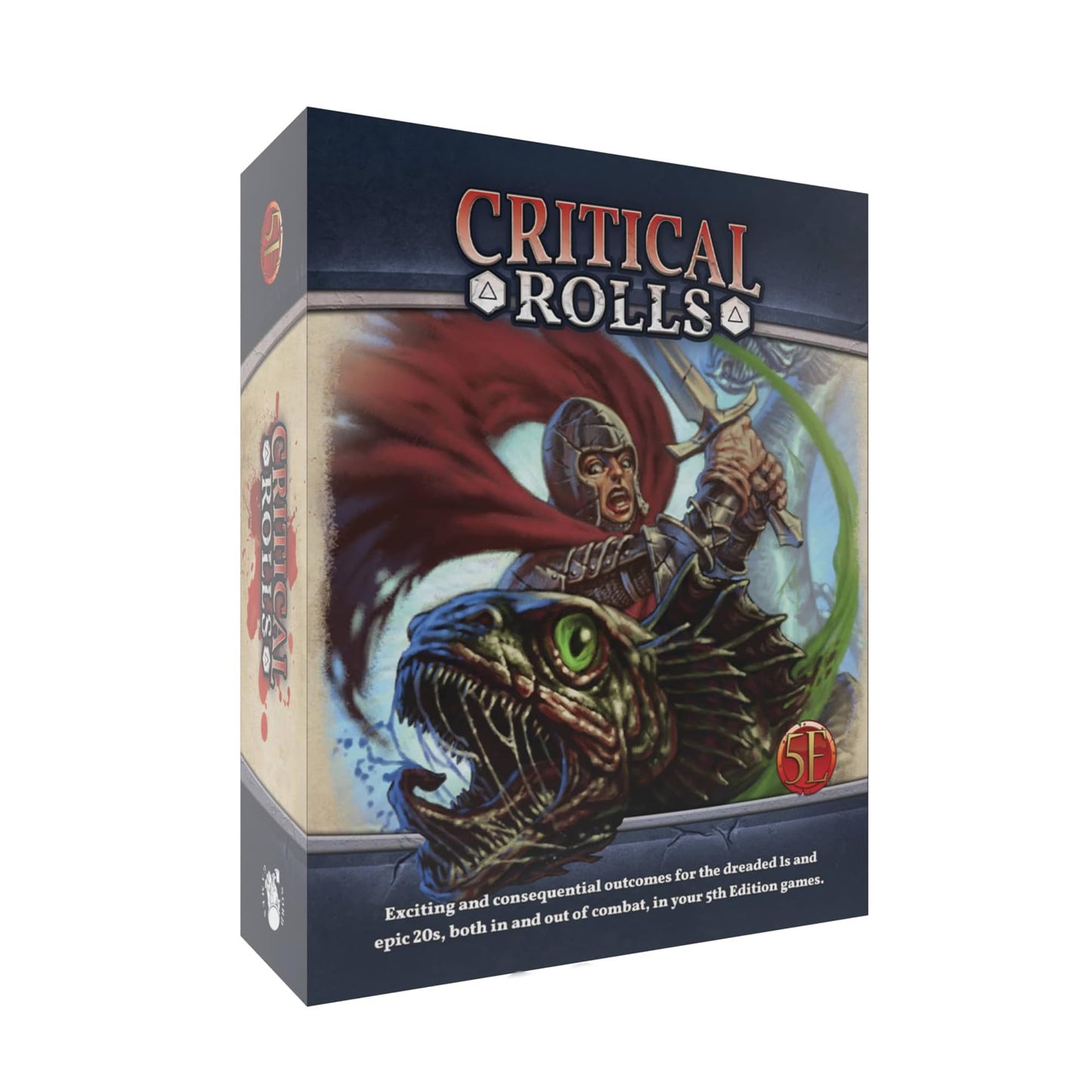 Nord Games: Critical Rolls: Boxed Set - 5e RPG Storytelling Cards, 300 Tarot Sized Cards, Tabletop Roleplaying Game, 5e D&D Comp