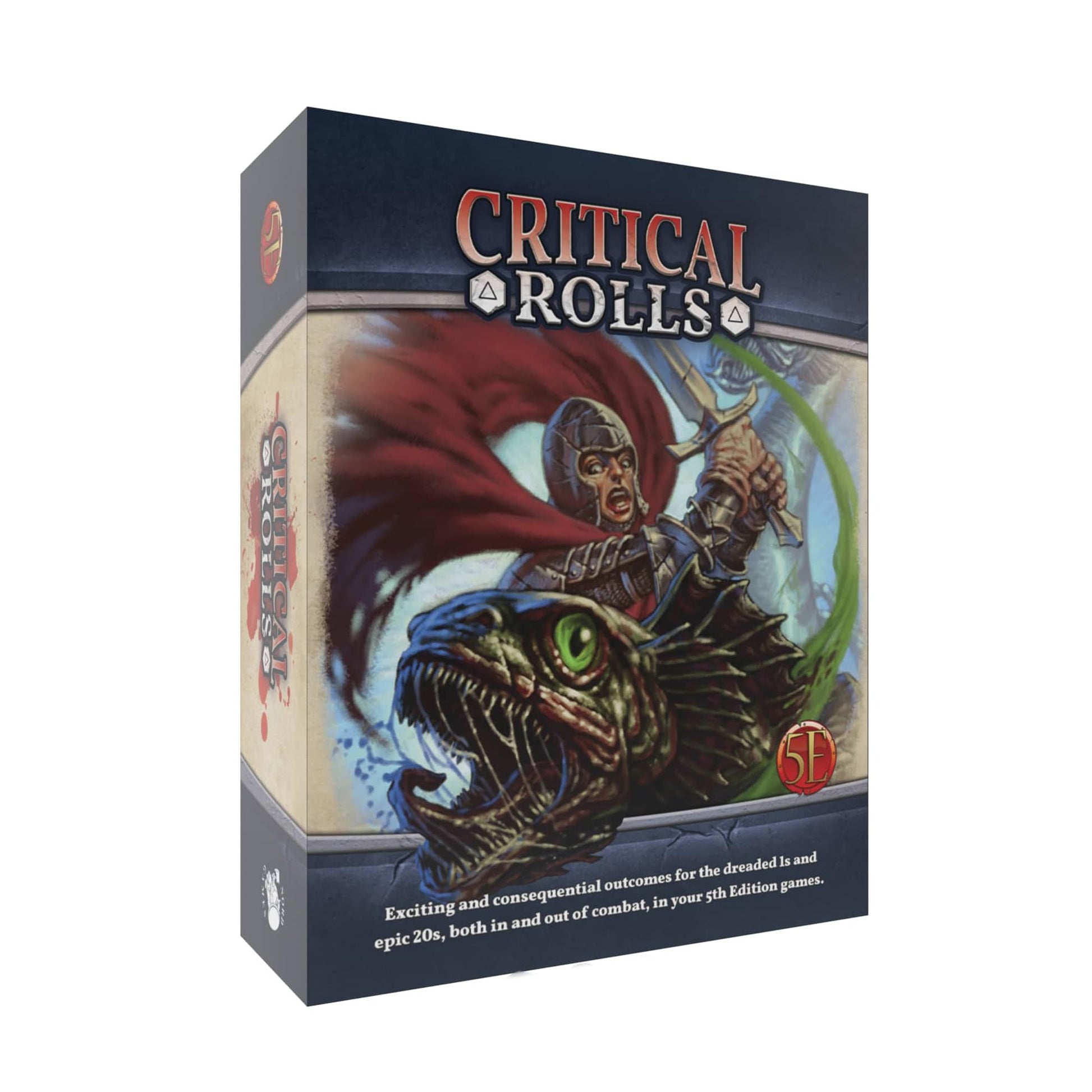 Nord Games: Critical Rolls: Boxed Set - 5e RPG Storytelling Cards, 300 Tarot Sized Cards, Tabletop Roleplaying Game, 5e D&D Comp