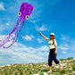 Mint'S Colorful Life Octopus Kite (Purple Spotty&Green&Red)