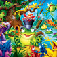 Masterpieces Glow In The Dark 60 Right Fit Puzzles Collection - Abracadabra 60 Piece Jigsaw Puzzle, 14''X19''