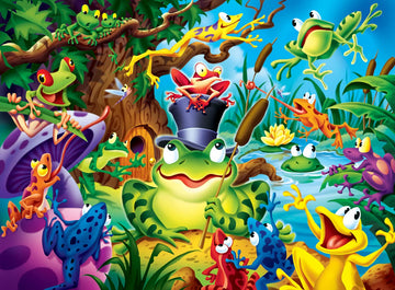 Masterpieces Glow In The Dark 60 Right Fit Puzzles Collection - Abracadabra 60 Piece Jigsaw Puzzle, 14''X19''