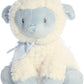 Aurora® Playful Blessing Lamb™ Boy Lamb™ Baby Stuffed Animal - Comforting Companion - Imaginative Play - Blue 9 Inches