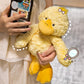 TONGSONG Plush Yellow Duck Stuffed Animal - 12.6 Inch Soft Plush Toy for Kids and Lovers