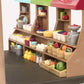 Li'L Woodzeez Store Playset - Hoppin' Farmers Market - 97Pc Toy Market Set With Play Food And Shopping Accessories - Toys For Ki