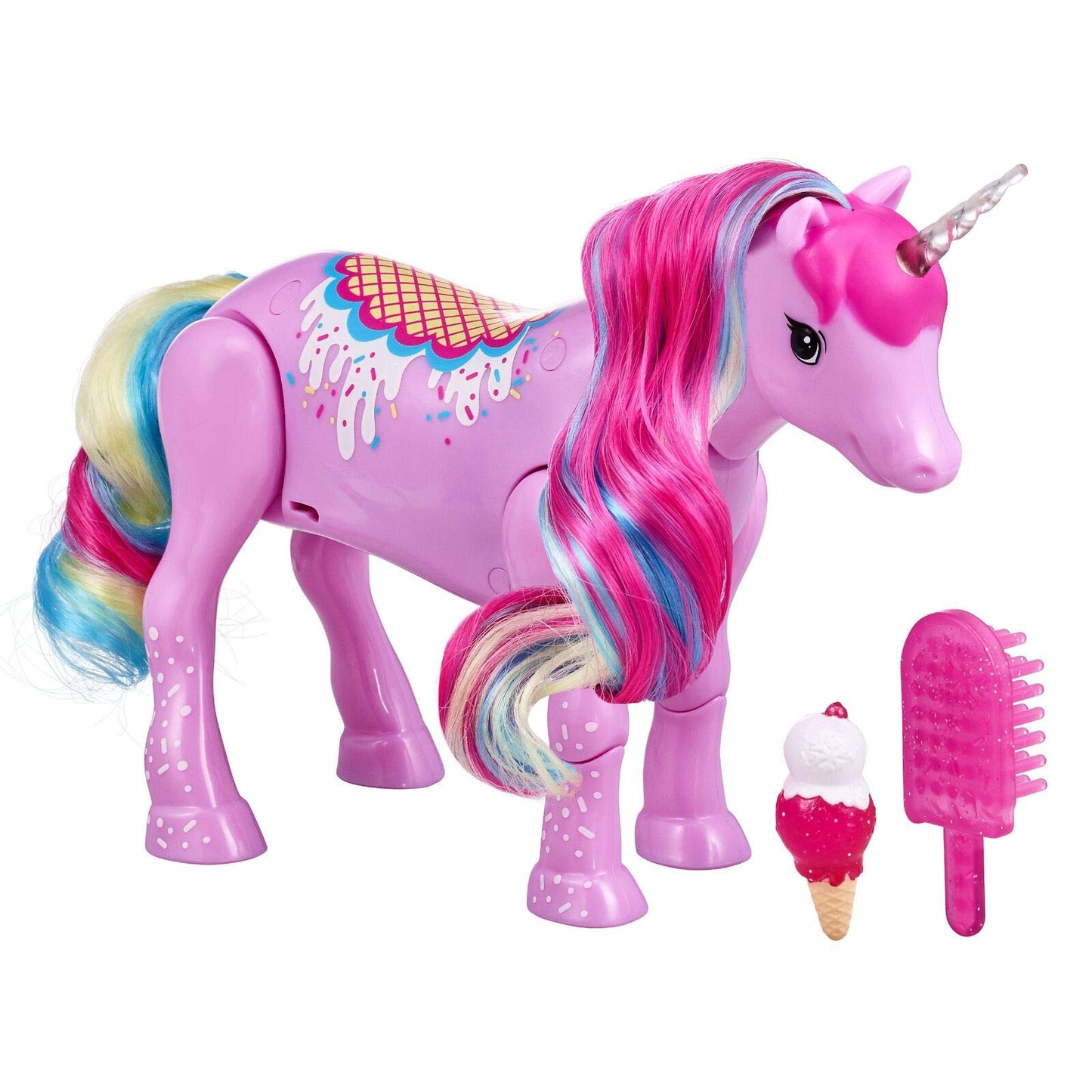 Little Live Pets Unicorn - Sugardust - Green/Red - Plastic - Model 28965.AB0.0000 - Dance to My Own Music!