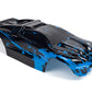 Summitlink Custom Body Muddy Blue Over Black Style Compatible For E-Revo 1/10 Scale Rc Car Or Truck (Truck Not Included) Er-Bb-0