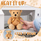Hungdao Bear Stuffed Animal 9 Inch Microwavable Heatable Plush Toy Lavender Scented Warmies For Adults Kids Soothing Baby Shower