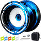 7Yo Professional Responsive Yoyo S2, Dual Purpose Yoyo For Kids Beginners, Alloy Metal Yoyo For Adults, Pom Fingerspin Yoyo For