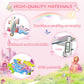 Digobay Floor Puzzles For Kids Ages 4-6, 70 Pieces Large Round Unicorn Princess Floor Puzzle Unicorn Jigsaw Puzzle Toy For 3 4 5