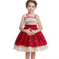Lgandpg Princess Adventure Costume For Little Girls Classic Outfit Party Dress Up Red
