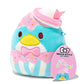 Squishmallow Official Kellytoy Sanrio Squad Squishy Stuffed Plush Toy Animal (Tuxedo Sam (Sprinkles), 5 Inches)