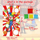 TONIFUL Carnival Toss Game Banner, 4 Bean Bags, 6 Holes, Polyester, Multiple Colors, Indoor/Outdoor Fun for Kids and Adults