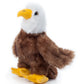 The Petting Zoo Eagle Plush Toy - 6" Brown Stuffed Animal, Soft Plush, Kids Gift, Model 421027