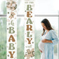 Green Bear Baby Shower Party Decorations We Can Bearly Wait Porch Sign Banner Gender Reveal Banner Porch Sign For Welcome Baby P