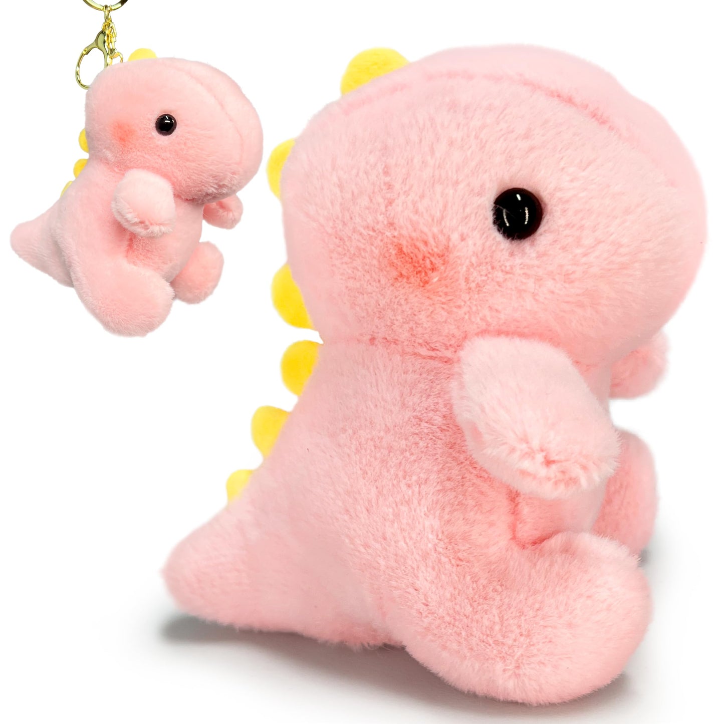 Dinosaur Stuffed Animals, Kawaii Dino Plushies For Girls And Boys, Fun Dinosaur Mini Plush Toy, Cuddly Animal Plush Toys, Cute P