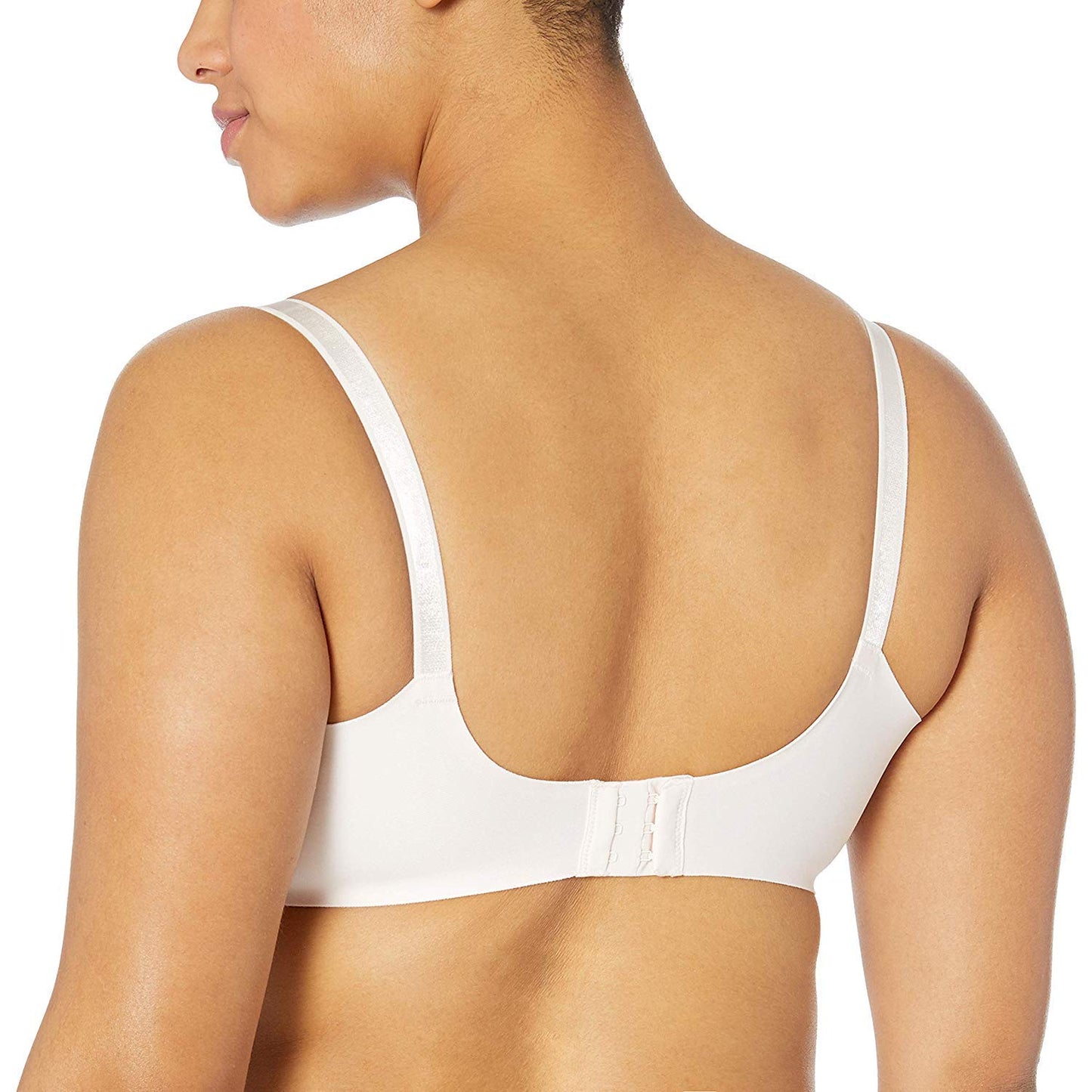 Olga Womens Plus Size No Side Effects Underwire contour Bra, Rosewater, 44D