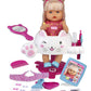 Nenuco - Glitter Hairdresser - Baby Doll With Hairdresser Set, Hair Accessories, Magic Scissors