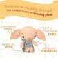 Kids Preferred Harry Potter Dobby 7 Inch Plush House Elf Stuffed Animal For Babies, Toddlers, And Kids
