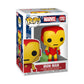 Funko Pop! Marvel: Holiday - Iron Man With Bag - Marvel Comics - Collectable Vinyl Figure - Gift Idea - Official Merchandise - For Kids & Adults - Movies Fans - Model Figure For Collectors