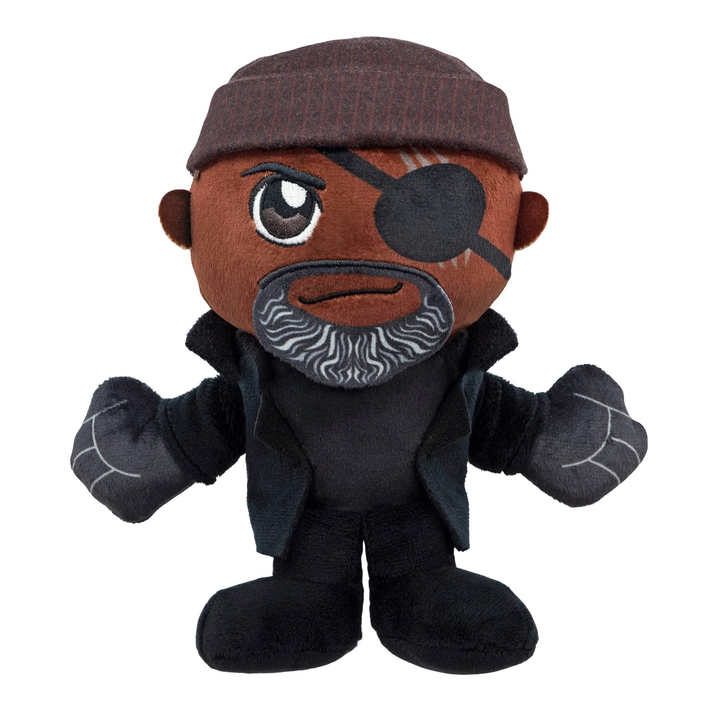 Bleacher Creatures Marvel Nick Fury Secret Invasion 8' Kuricha Sitting Plush- Soft Chibi Inspired Toy