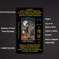 Smoostart Black Halloween Style Tarot Cards With Meanings, Tarot Cards Deck With Guidebook For Beginners, Halloween Elements Tar