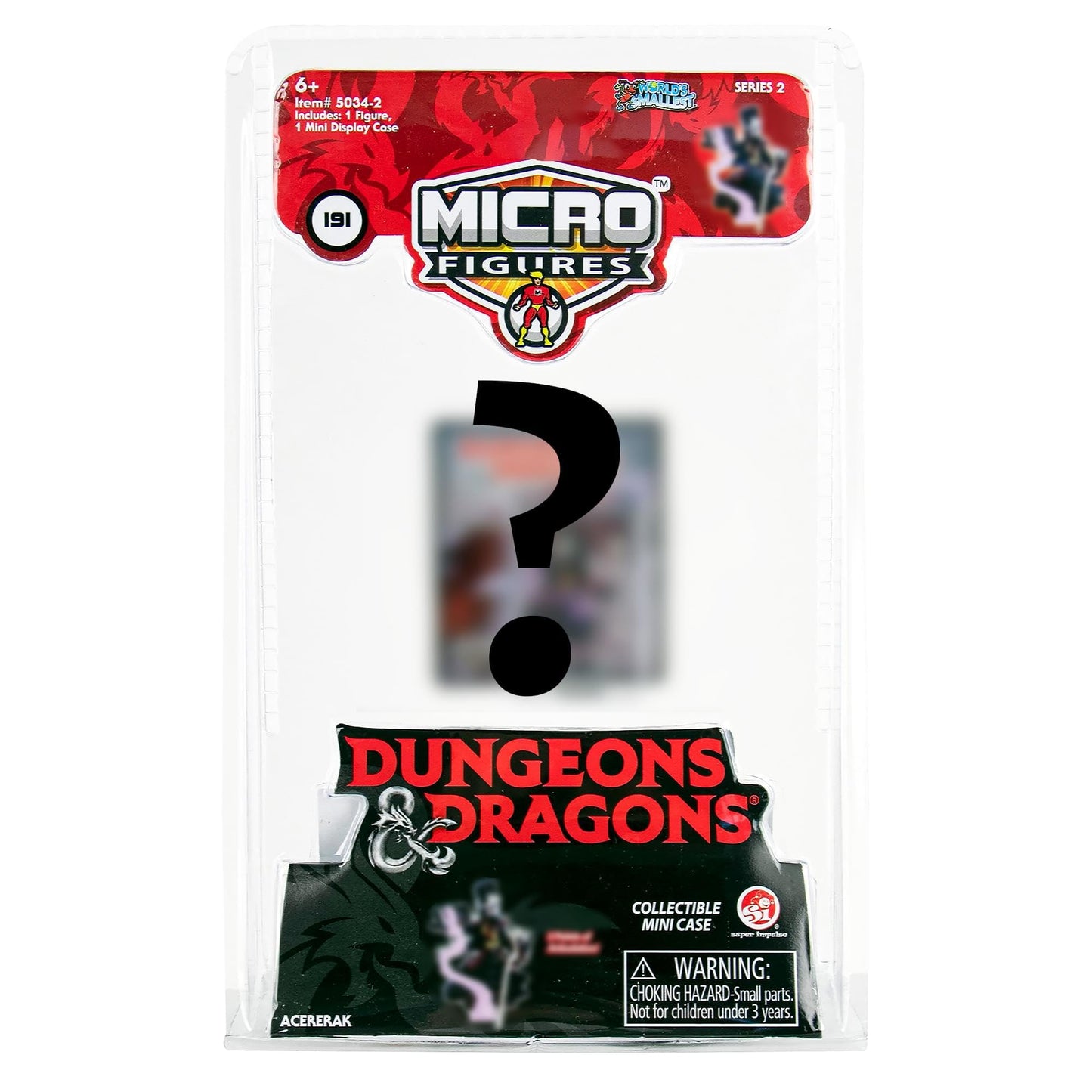 Super Impulse Worlds Smallest Dungeons And Dragons Series 2 Micro Figure | One Random