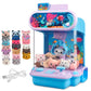 Claw Machine For Kids,Mini Vending Machines Candy Grabber Prize Dispenser Toys For Girls Boys, Electronic Arcade Game With 20 Mini Plush Toys For Party Easter Birthday Gifts