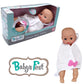 Baby's First Softina Bathtime Set - Realistic Skin, White Bath Towel, Safe for Ages 1+, Model 51150-2