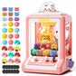 Rabbit Claw Machine For Kids, Mini Vending Machine With Game Coins & Music, Prize Dispenser Toys For Girls And Boys, Electronic Claw Game Machine For Party Birthdays, Includes 30 Mini Toys