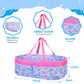 Ecore Fun 10 Pcs Baby Doll Clothes With Bassinet For 17-22 Inch Baby Dolls, Baby Doll Clothing Outfis Accessories Fit 17'-22' Baby Doll Reborn Doll