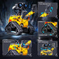 INSOON 520 PCS Robot Toys Building Set - App & Remote Control, 5-in-1 RC Wall Robot, Dinosaur, Plastic, Yellow, Model 8039, Gift for Kids 6