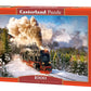 Castorland 1000 Piece Jigsaw Puzzle  Steam Train  Mountain Train  Locomotive Puzzle  mature-themed Puzzle  C-103409-2