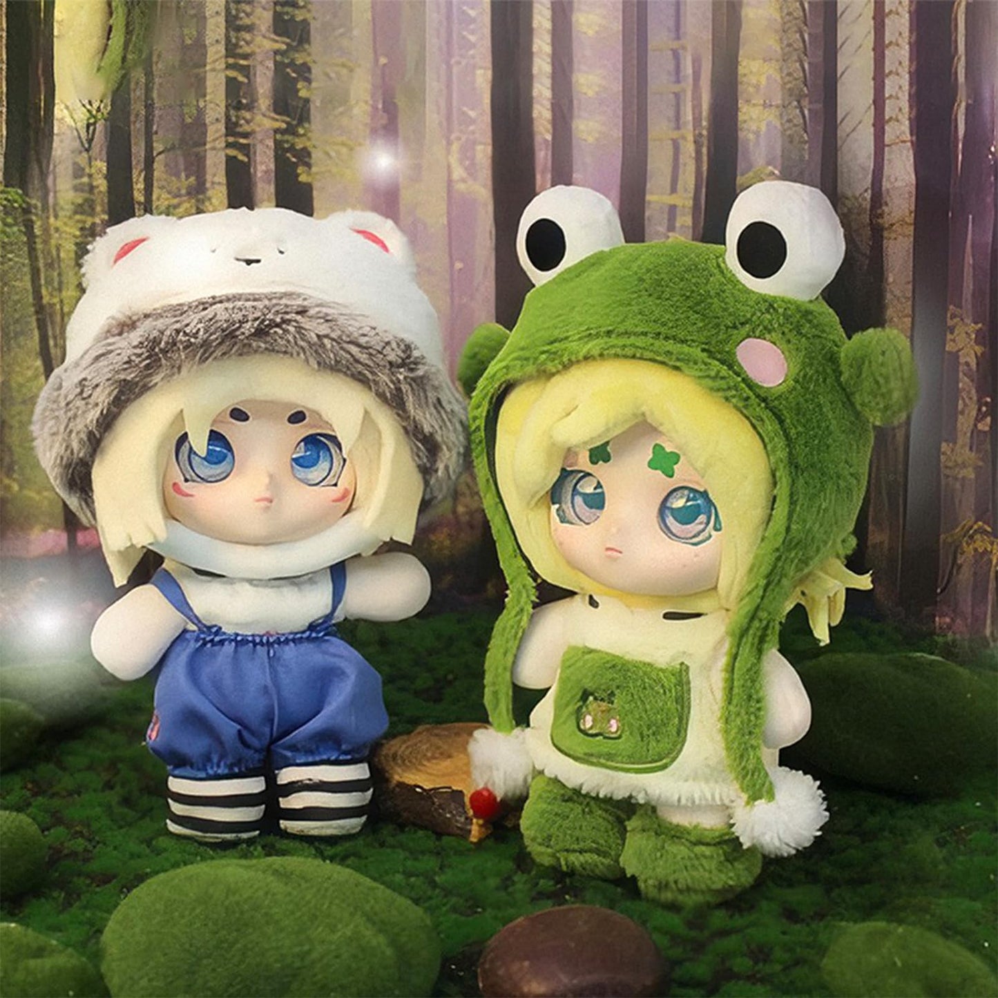 Gana The Hibernation Guide Series Plush Blind Box 1Pc (1 Of 7 Possible Styles) Cute Figures Collectible Toys Birthday Gifts