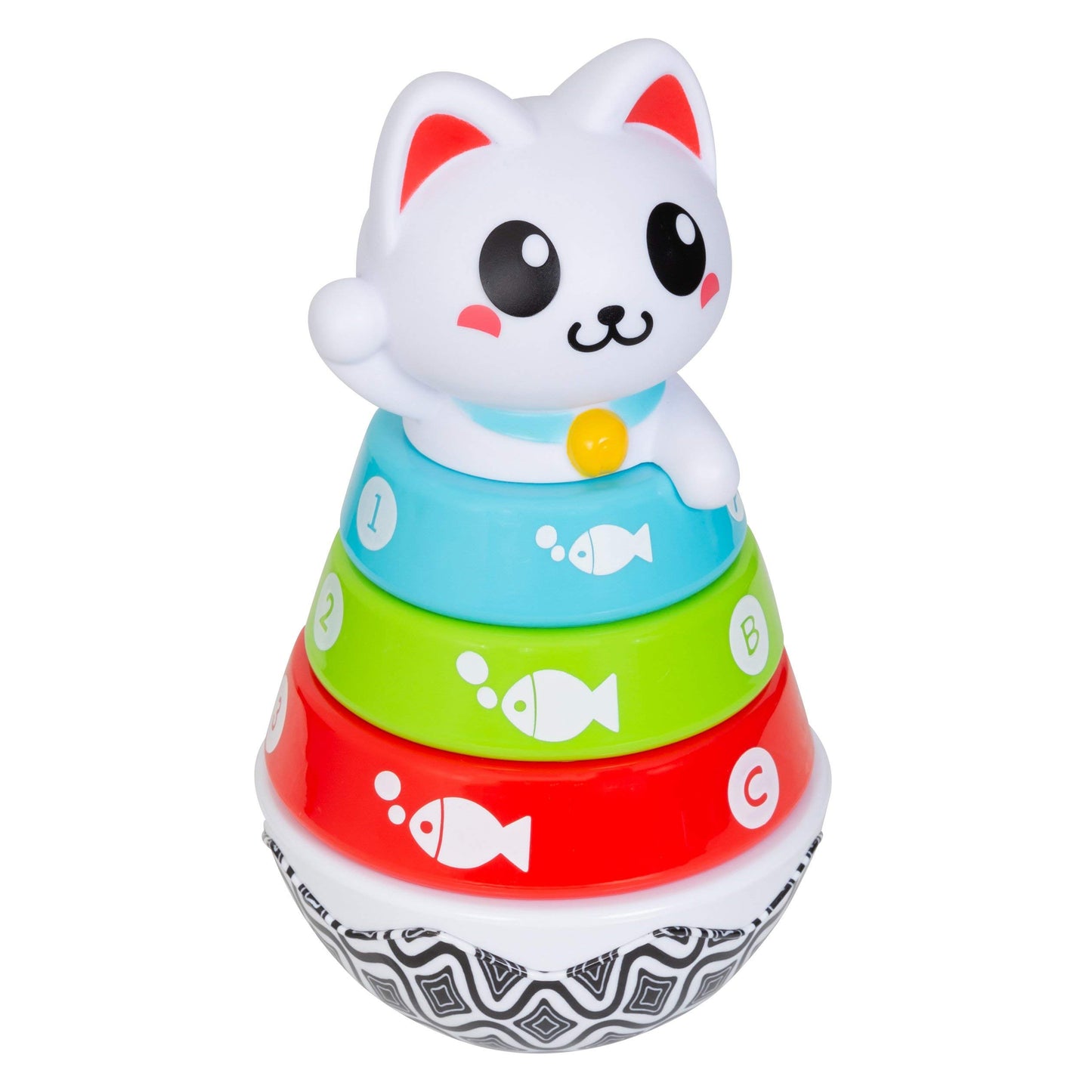 Smart Steps Stack-A-Cat 9 - 12 Months Stem Baby Toy