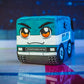Bleacher Creatures 7" San Jose Sharks Zamboni Plushie - Soft Crystal Velboa Polyester