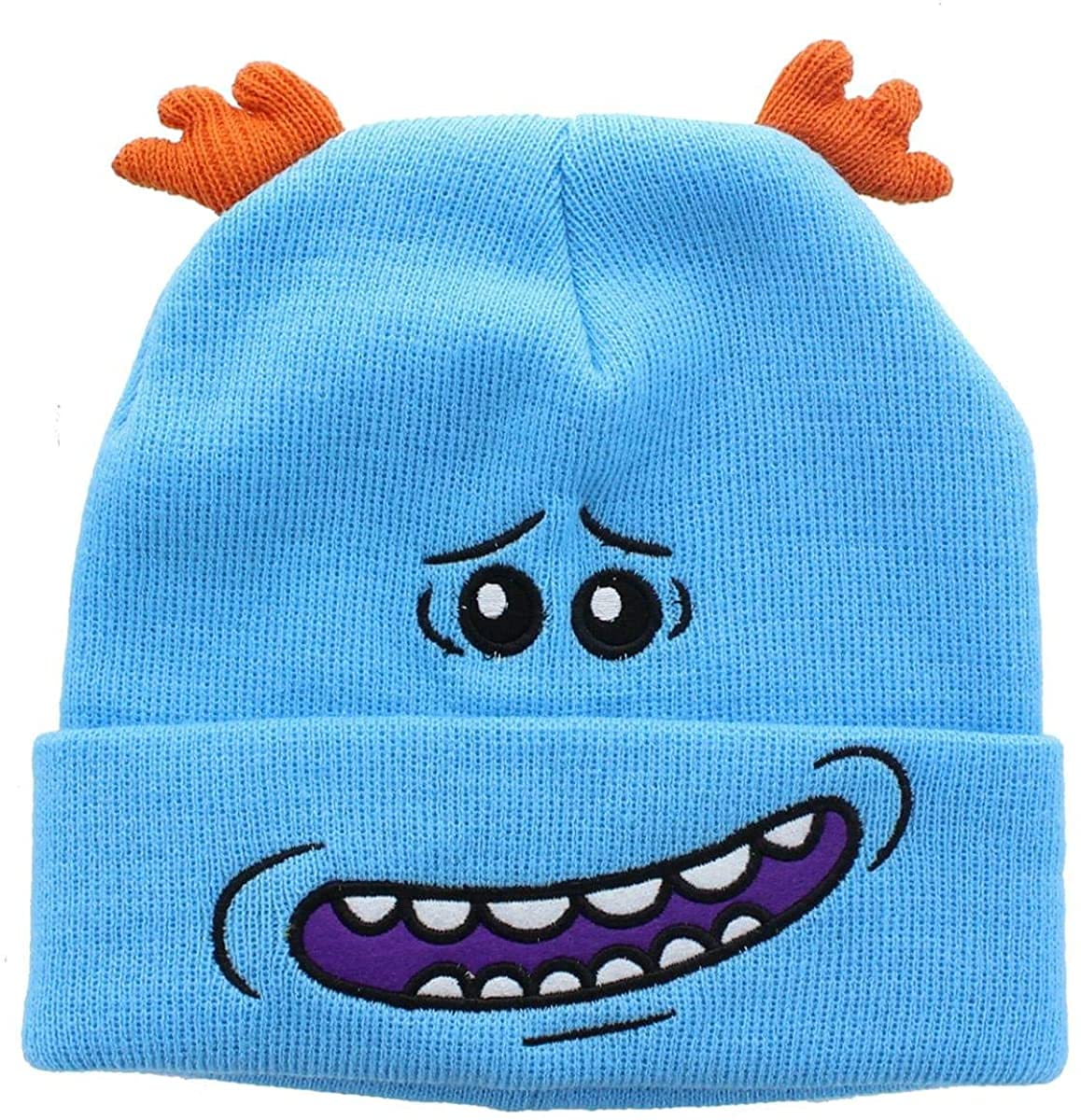 Rick and Morty Mr. Meeseeks Cosplay Hat Beanie Blue