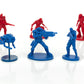Toynk Gears 5 Nanoforce Army Builder Pack - 6 Collectible Figures, 2-Inch CoG Vs. The Swarm, Blue, Model 14335, Plastic