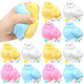 Meooeck 12 Pcs Chicken Stress Relief Toys Stress Balls for mature-themed Mini Chicken Squeeze Fun Fidget Toys Animal Balls Cute for Birthday Party Office Christmas Stocking Stuffer Gift ADHD Autism Anxiety