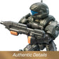 Mega Halo Odst Wombat Overwatch Vehicle Building Toy With 2 Micro Action Figures (129 Pcs) (Hmv51)