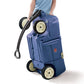 Step2 Wagon for Two Plus, Durable Plastic Ride-On Toy, Denim Blue, Max Weight 75 lbs., For Toddlers 1.5-5 Years Old, Model 708300