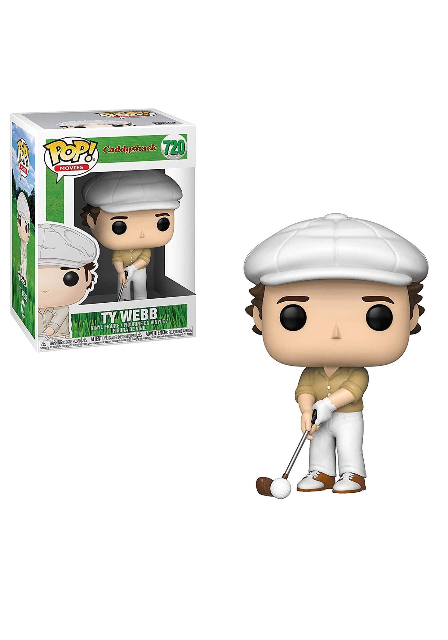Funko Pop! Movies: Caddyshack- Ty (Styles May Vary), Multicolor