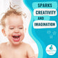Caaocho Pure Natural Rubber Bath Toy - La The Butterfly Fish Baby Toy - Hole Free Bath Toys, Bpa Free Bath Toys For Infants, Without Holes Sealed Natural Rubber Baby Toy