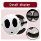Varuotu Shy Guy Mask White Anime Mask Halloween Mask Funny Face Mask Halloween Costume Cosplay Props Accessories (Girl+Red Cloak