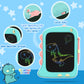ORSEN Doodle Board Drawing Tablet - 8.5 Inch Dinosaur Toy for Kids, Blue, Model OS-A6-385C-BLU