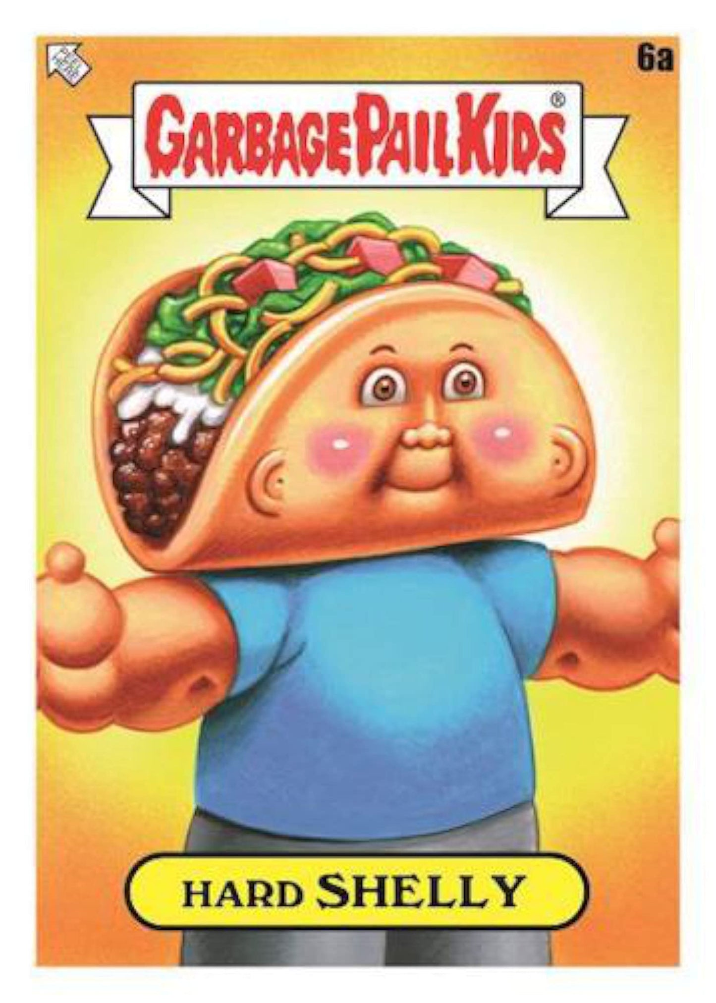 Topps 2021 Gpk Garbage Pail Kids Food Fight! - 5 Foil Packs - 8 Stickers Per Pack