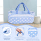 Aori Reborn Baby Dolls Bassinet Baby Doll Carrier Bed Soft Doll Carrier Doll Accessories With Handle For 17-22 Inch Baby Dolls G