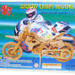 Cx501 Wooden Motorcycle Model