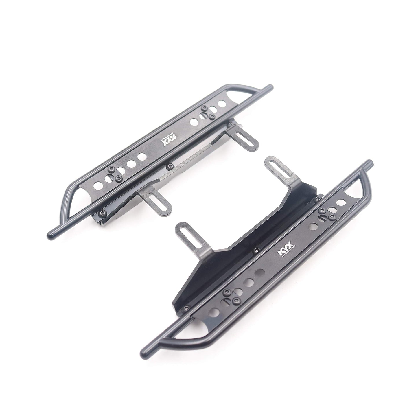 KYX Racing Side Step Running Boards Foot-Plate for 1/10 RC Crawler Redcat Gen8 Scout II (Aluminum)