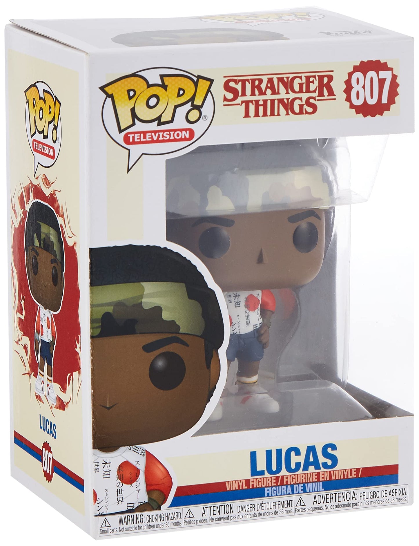Funko 38530 Pop Vinyl: Television: Stranger Things: Lucas, Multi, One-Size