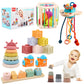 Luckfuture Premium Baby Toys For 6-18 Months, 8 In 1 Montessori Toys Set, Educational Learning Toys For Toddlers 1-3 Years Old T